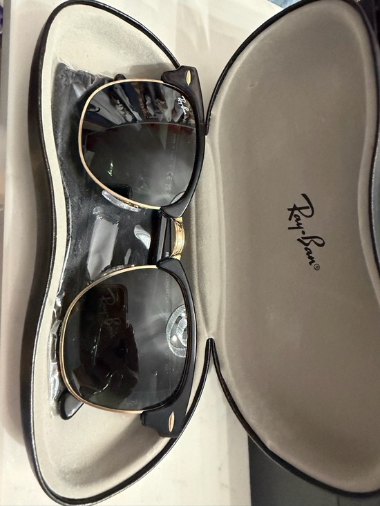 Ray-Ban Clubmaster Sunglasses. Brand new. Retail $245 plus tax main image 8